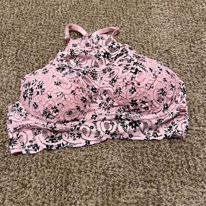 Pink High-Neck Bra! Small!